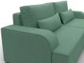 диван угловой лига-120 угол правый амур 11 зеленый