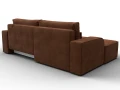 диван угловой лига-120 угол левый laim 14 терракотовый