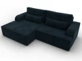 диван угловой лига-120 угол левый laim 21 графит