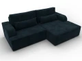 диван угловой лига-120 угол правый laim 21 графит