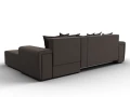 диван угловой лига-121 правый угол амур 05 коричневый