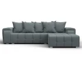 диван угловой лига-121 правый угол амур 07 серый