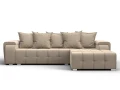 диван угловой лига-121 правый угол seven 729 бежевый