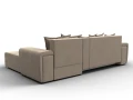 диван угловой лига-121 правый угол seven 729 бежевый