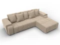 диван угловой лига-121 правый угол seven 729 бежевый