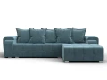 диван угловой лига-121 правый угол seven 113 бирюзовый