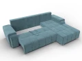 диван угловой лига-121 правый угол seven 113 бирюзовый