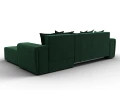 диван угловой лига-121 правый угол seven 626 зеленый
