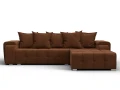 диван угловой лига-121 правый угол laim 14 терракотовый
