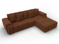 диван угловой лига-121 правый угол laim 14 терракотовый