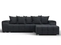 диван угловой лига-121 правый угол laim 26 темно-серый