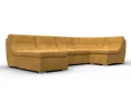 диван п-образный модульный холидей brut 10 желтый