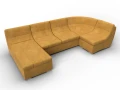 диван п-образный модульный холидей brut 10 желтый