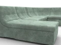 диван п-образный модульный холидей brut 08 зеленый