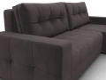 диван угловой лига-122 угол универсальный seven 727 коричневый
