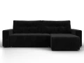 диван угловой лига-122 угол универсальный seven 35 черный