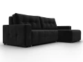 диван угловой лига-122 угол универсальный seven 35 черный