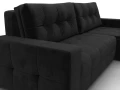 диван угловой лига-122 угол универсальный seven 35 черный