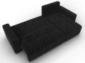 диван угловой лига-122 угол универсальный seven 35 черный