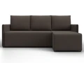 диван угловой лига-124 угол универсальный амур 05 коричневый