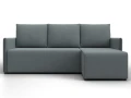 диван угловой лига-124 угол универсальный амур 07 серый