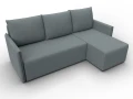 диван угловой лига-124 угол универсальный амур 07 серый