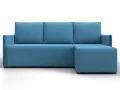 диван угловой лига-124 угол универсальный амур 10 голубой