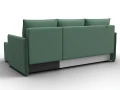 диван угловой лига-124 угол универсальный амур 11 зеленый