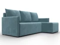 диван угловой лига-124 угол универсальный seven 113 бирюзовый