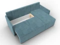 диван угловой лига-124 угол универсальный seven 113 бирюзовый
