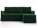 диван угловой лига-124 угол универсальный seven 626 зеленый