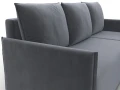 диван угловой лига-124 угол универсальный seven 17 серый