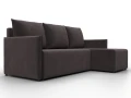 диван угловой лига-124 угол универсальный seven 727 коричневый