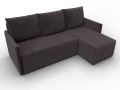 диван угловой лига-124 угол универсальный seven 727 коричневый