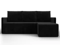 диван угловой лига-124 угол универсальный seven 35 черный