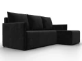 диван угловой лига-124 угол универсальный seven 35 черный