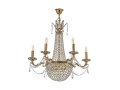Подвесная люстра Arti Lampadari Amelia E 1.6.6.502 GB Золотой