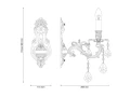 Lucia Tucci BARLETTA W122.1 antique бронзовый