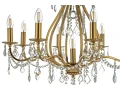 Подвесная люстра Arti Lampadari Ercolano E 1.1.8.602 G Золотой