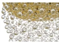 Подвесная хрустальная люстра Arti Lampadari Flusso H 1.4.80.615 G Золотой