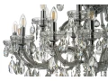 подвесная люстра dio darte elite gloria e 1.1.24.600 n никель