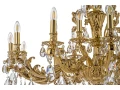 Подвесная люстра Dio DArte Asfour Soprano E 1.1.18.200 CG Кремовый + золото