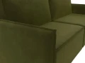 Диван прямой Либерти зеленый