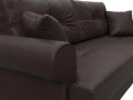 диван прямой сплин коричневый