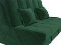 диван прямой аккордеон риттэр 140 зеленый