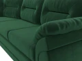 диван угловой бруклин левый угол зеленый