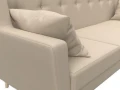 Диван кухонный прямой Брайтон 3 бежевый