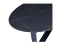 DT555 Стол обеденный Lauren black gold 180*90*75, керамическая столешница, основание металл черный