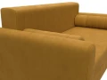 Диван прямой Лига-070 brut 10 желтый