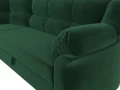 Диван угловой Карнелла левый угол зеленый